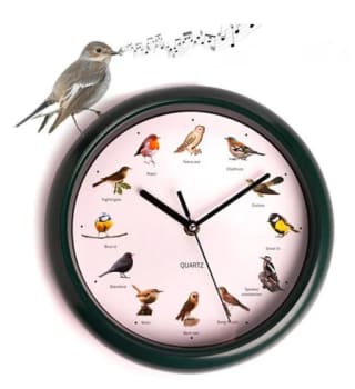 Nexxt Birdsong Klok voor €1,99 bij Koopjedeal