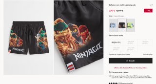 Bañador niño H&M Patrulla Canina por 3,99€