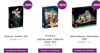 Tot 30% korting op Lego sets tijdens Lego Singles day bij Brickfever