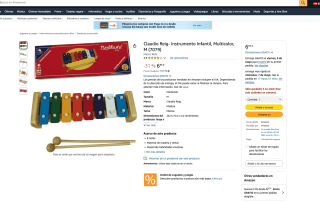 Claudio Reig Instrumento Infantil Multicolor M (7079) por solo 6,95€