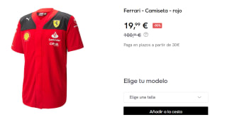 Camisa para Hombre PUMA Scuderia Ferrari por 19.99€