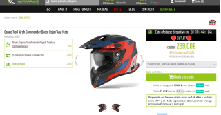 Casco Trail Airoh Commander Boost mate por 269€