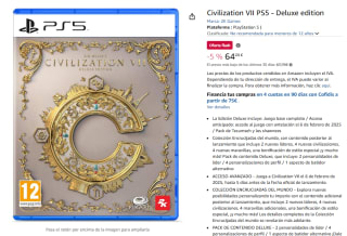 Videojuego Civilization VII PS5 - Deluxe edition por 64,20€
