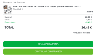 Lego 20% descuento en muchos modelos grandes ofertas