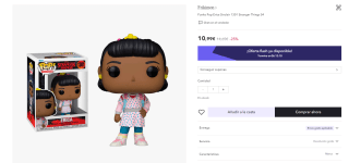 Figura Funko Pop Erica Sinclair de Stranger Things S4 por 8,24€