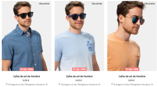 2 gafas de sol por 9,09€