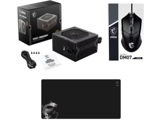 Fuente de alimentación MSI MAG A650BN 650W 80 Plus Bronze + Alfombrilla y ratón de regalo por 54,90€
