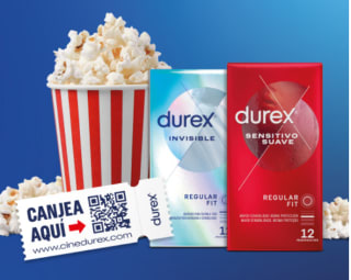 Noche de película gratis con Durex