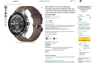 Reloj Xiaomi Watch 2 pro a tan solo 169€
