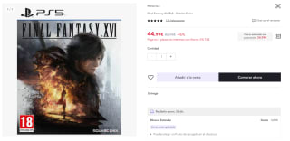 Videojuego Final Fantasy XVI PS5 por 34,99€