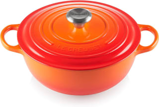 Le Creuset Signature Marmite Braadpan, 26cm oranjerood voor €128,99 bij Amazon