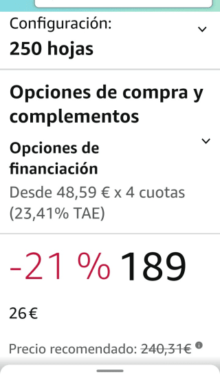 Brother Impresora Láser LED por 189,26€.