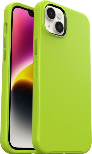 Otterbox Symmetry MagSafe iPhone 14 Plus hoesje lime voor €8,80 bij Amazon