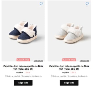 Recopilación desde Carrefour ropa, calzado y accesorios con envío gratis
