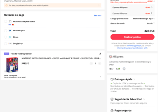 NINTENDO SWITCH OLED BLANCA + SUPER MARIO KART 8 DELUXE + SUSCRIPCIÓN 12 Meses NINTENDO SWITCH ONLINE Versión Española por 328,95€