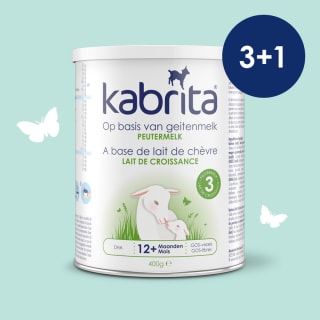 Speciale aanbieding: Kabrita 3 Peutermelk 400g | 3 + 1 gratis