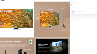 Smart TV QLED 140 cm (55") Samsung TQ55Q80DATXXC UHD 4K Upscalling a solo 779€