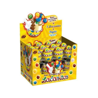 Pack de 24 unidades de 23g deHuevos de Lacasitos, por 15,75€