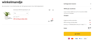 20% korting op bijna alles bij HEMA