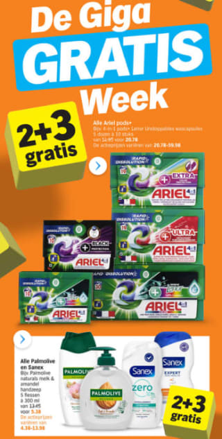 Albert Heijn Hamsterweken veel producten 2+3 gratis