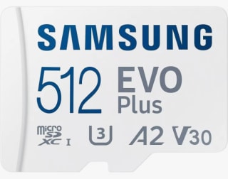 Tarjeta Samsung EVO Plus MicroSDXC 512GB por 33,29€ (cuenta nueva por 24,99€)