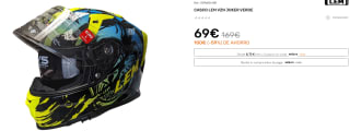 Casco de Moto integral Lem Vzn Joker. por 69€