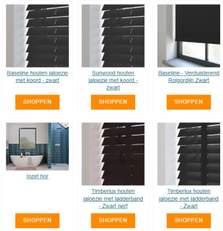 Stapel tot 35% korting bij 123jaloezie