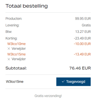 Kortingscodes stapelen voor 25% korting bij Bjorn Borg