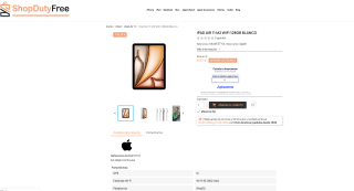 Ipad Air 6th 2024 M2 128GB por solo 576,11€