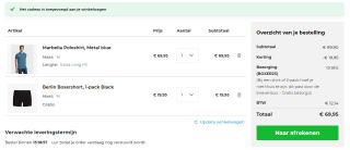 Gratis boxershort bij bestellingen boven €50 bij Girav