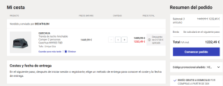 Tienda de techo hinchable Camper 2 personas Quechua MH900 F&B por 1.232,49€