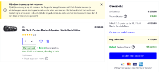 1+1 of 2+2 gratis op JBL Flip 6 Martin Garrix Edition speakers bij Bol.com