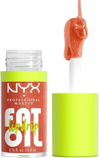 NYX Professional Makeup Fat Oil Lip Drip Gloss por $145 en Amazon