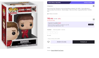 Funko Pop! Vinyl: Television: la Casa de Papel: Denver por 10.19€ (Cuenta Nueva 6.12€)