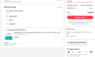 Consola ANBERNIC RG505 por solo 104,06€