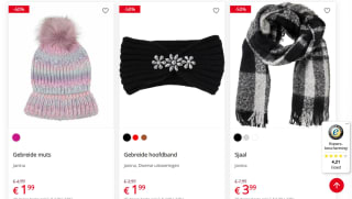 50% extra kassa korting op de sale tot 60% bij Kik