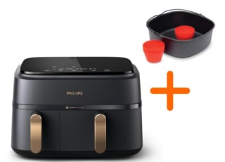 Philips 3000 Series Airfryer met twee manden NA352/00 + Accessoireset voor €159 + 999 ING rentepunten