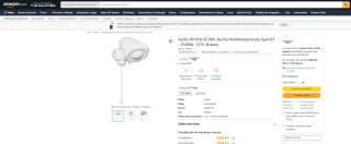 Ducha Multitemperatura da Hydra, modelo Spot 8T - R$ 48,38