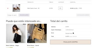 Botín Sophie Camel por 44,99€