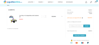 Correpasillos Toy Story 4 batería 6V por solo 89,95€
