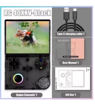 Consola de juegos portátil Retro RG40XXV 64GB 128GB por solo 54,19€