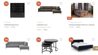 Tot 30% korting bij Goossens Wonen op heel veel meubels