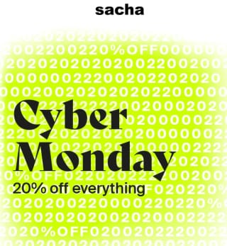 20% korting op de hele collectie bij Sacha