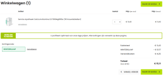 5% extra kassakorting op geselecteerde mineralen bij Vitatheek