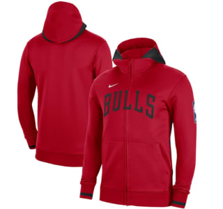 Sudadera con capucha y cremallera completa Nike Thermaflex de los Chicago Bulls para hombre por 56€