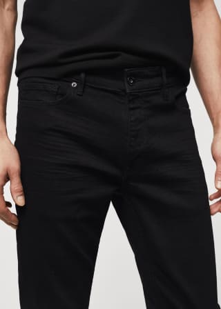 Jeans Jude Skinny Fit Negro para Hombre por solo 5,99€