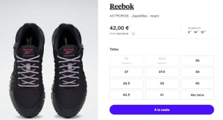 Zapatillas para Mujer Reebok ASTRORIDE GTX por 42€