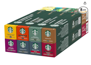 STARBUCKS Paquete Variado de Nespresso, 8 Sabores, Cápsulas de Café 8 x 10 (80 Cápsulas) por 20.79€