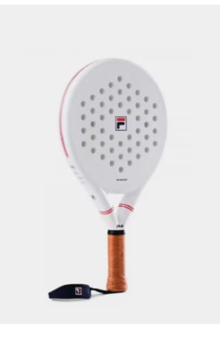 Pala de Pádel FILA The Inceptor Blanca Pala Vintage Fila de Control + Protector por 43.15€ (Cuenta Nueva 31.15€)