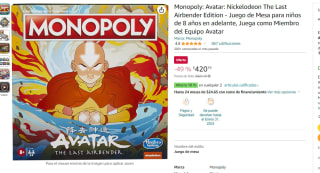 Monopoly: Avatar: Nickelodeon The Last Airbender Edition por $420